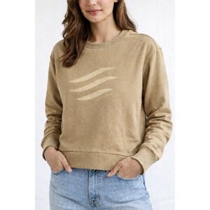 United‎ By Blue Impact Eco Crewneck Sweatshirt Womens MED Curry Yellow NWT